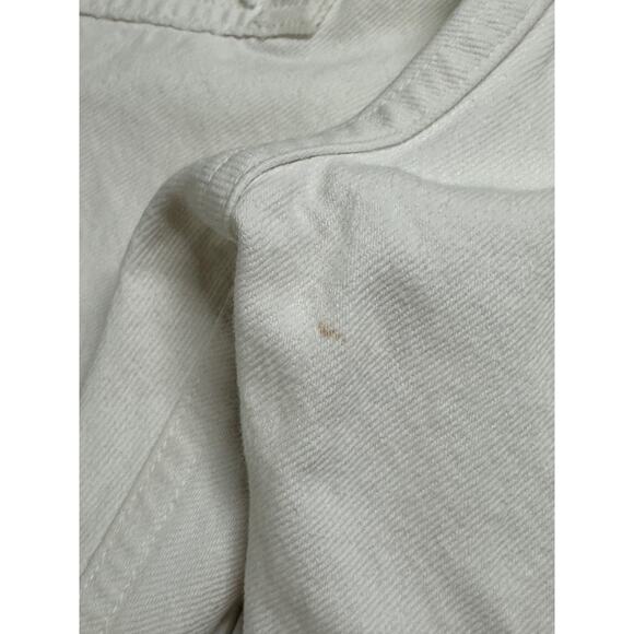 Agolde Jeans Womens 25 White Out 90s Fit Button Fly Destroyed 100% Cotton Summer - Picture 4 of 11